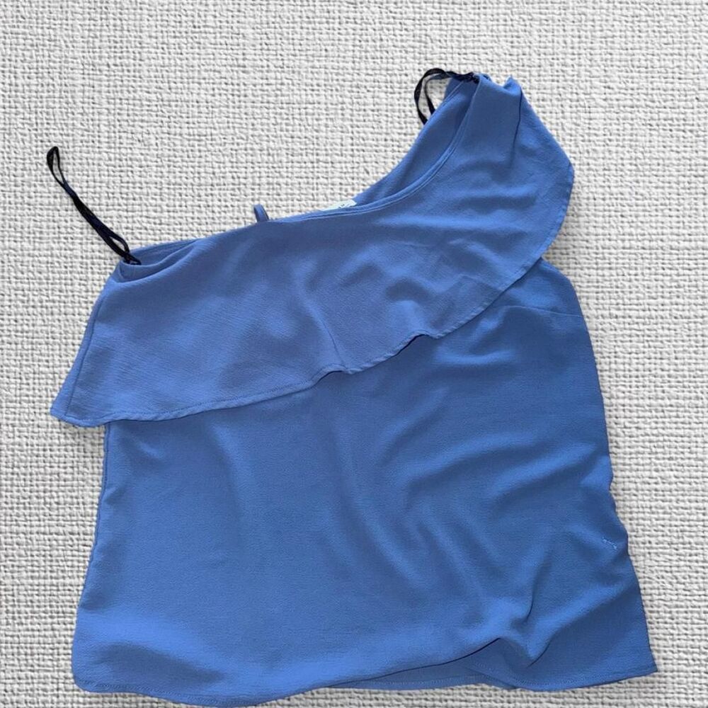 Monteau Women's Blue and Purple Blouse